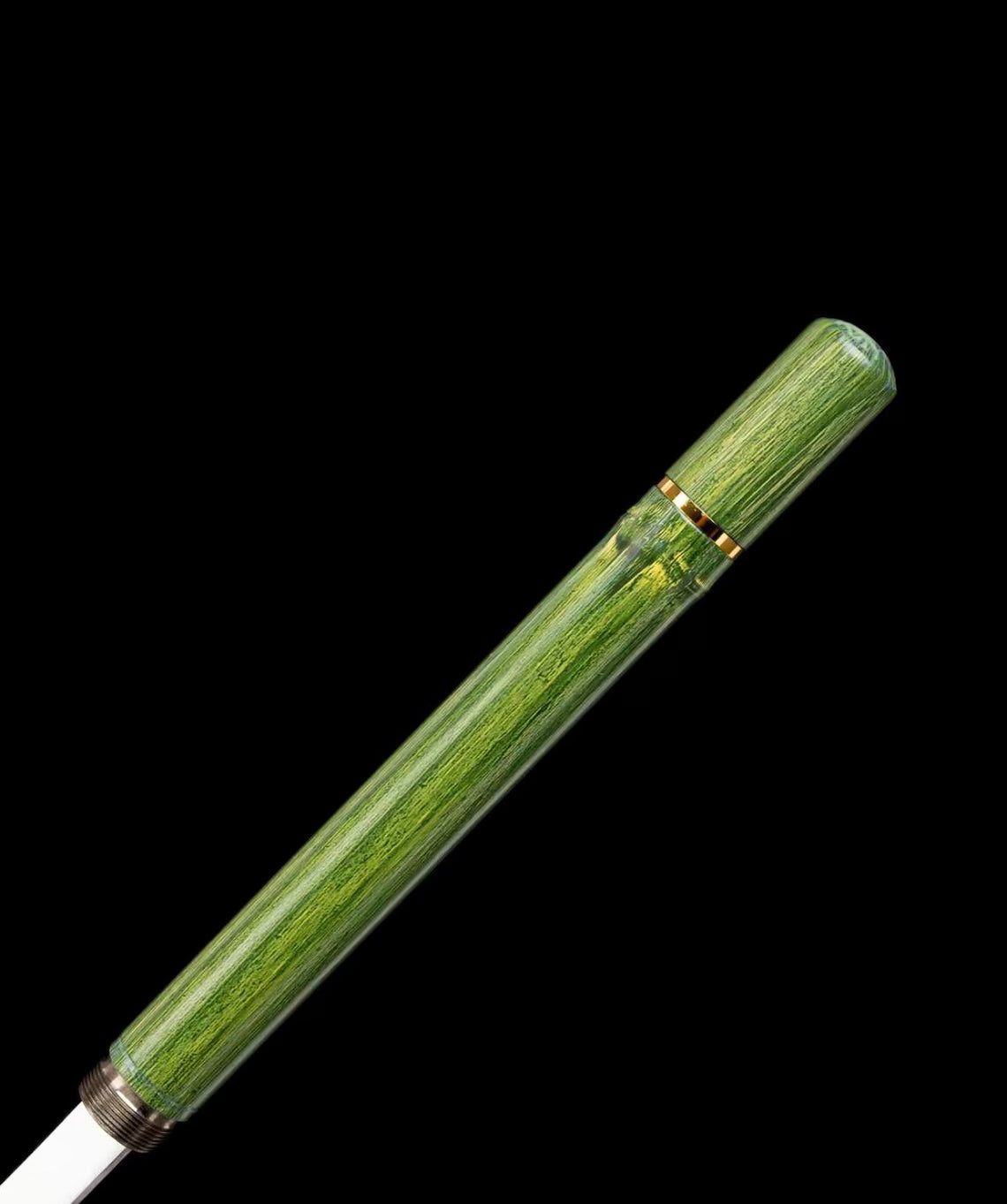 Handcrafted Long Disguised Bamboo Sword, 160cm Hidden Blade Design, Decorative Samurai Style Display Piece