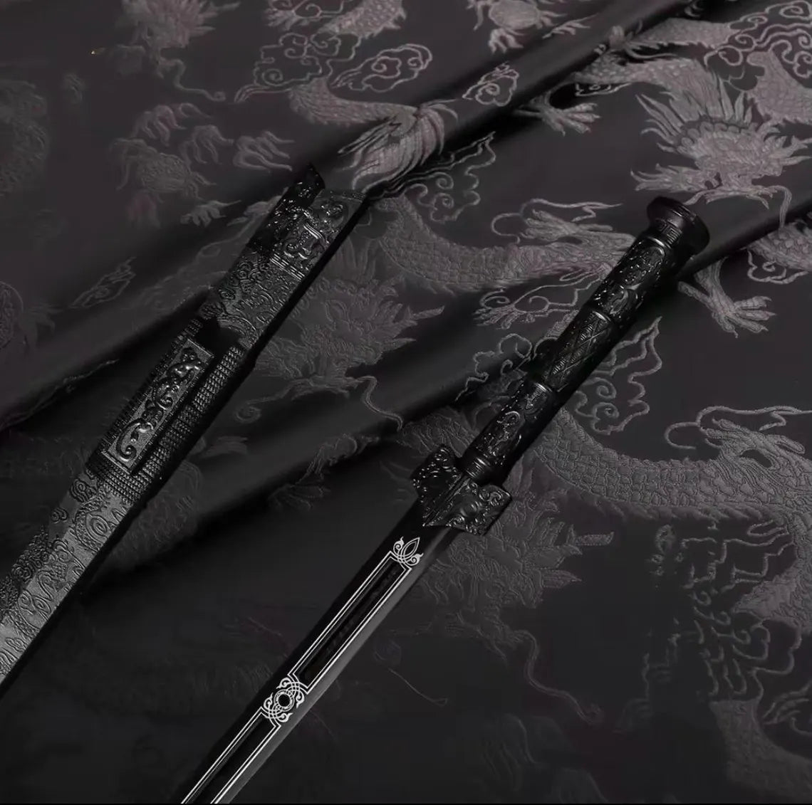 Handmade Han Dynasty Sword | High Manganese Steel Jian, Traditional Display Collectible