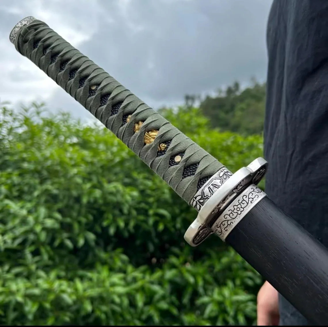 Handmade Sekiro Kusabimaru Katana, 1:1 Game Accurate Samurai Sword, Cosplay Collection