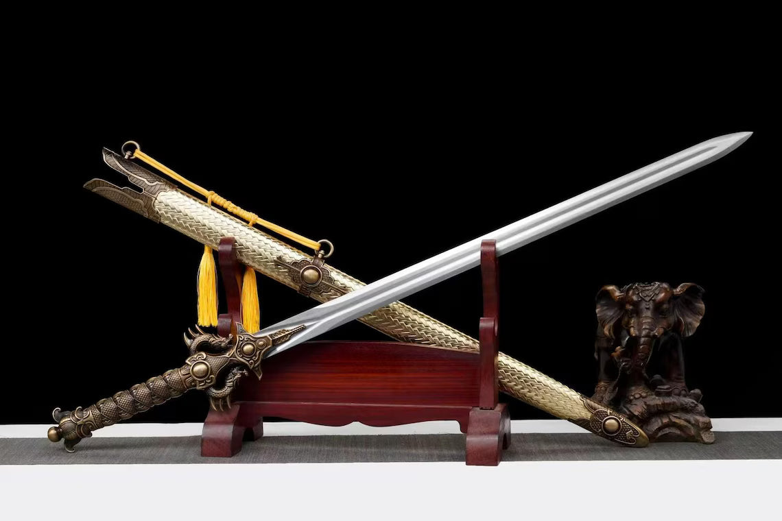 Handmade High Manganese Steel Sword | Hand Forged Collectible Blade for Collection & Display