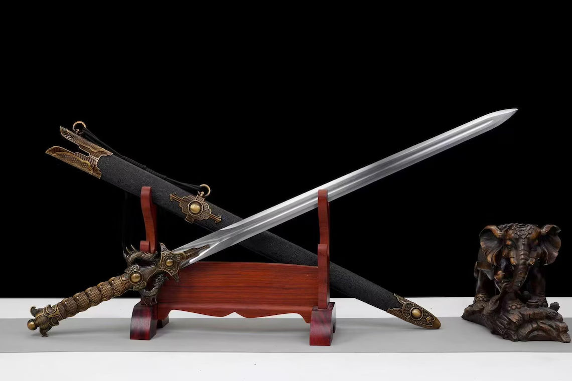 Handmade High Manganese Steel Sword | Hand Forged Collectible Blade for Collection & Display