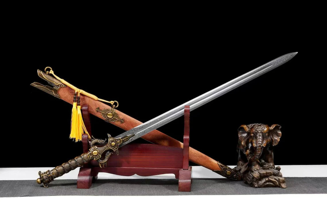Handmade High Manganese Steel Sword | Hand Forged Collectible Blade for Collection & Display