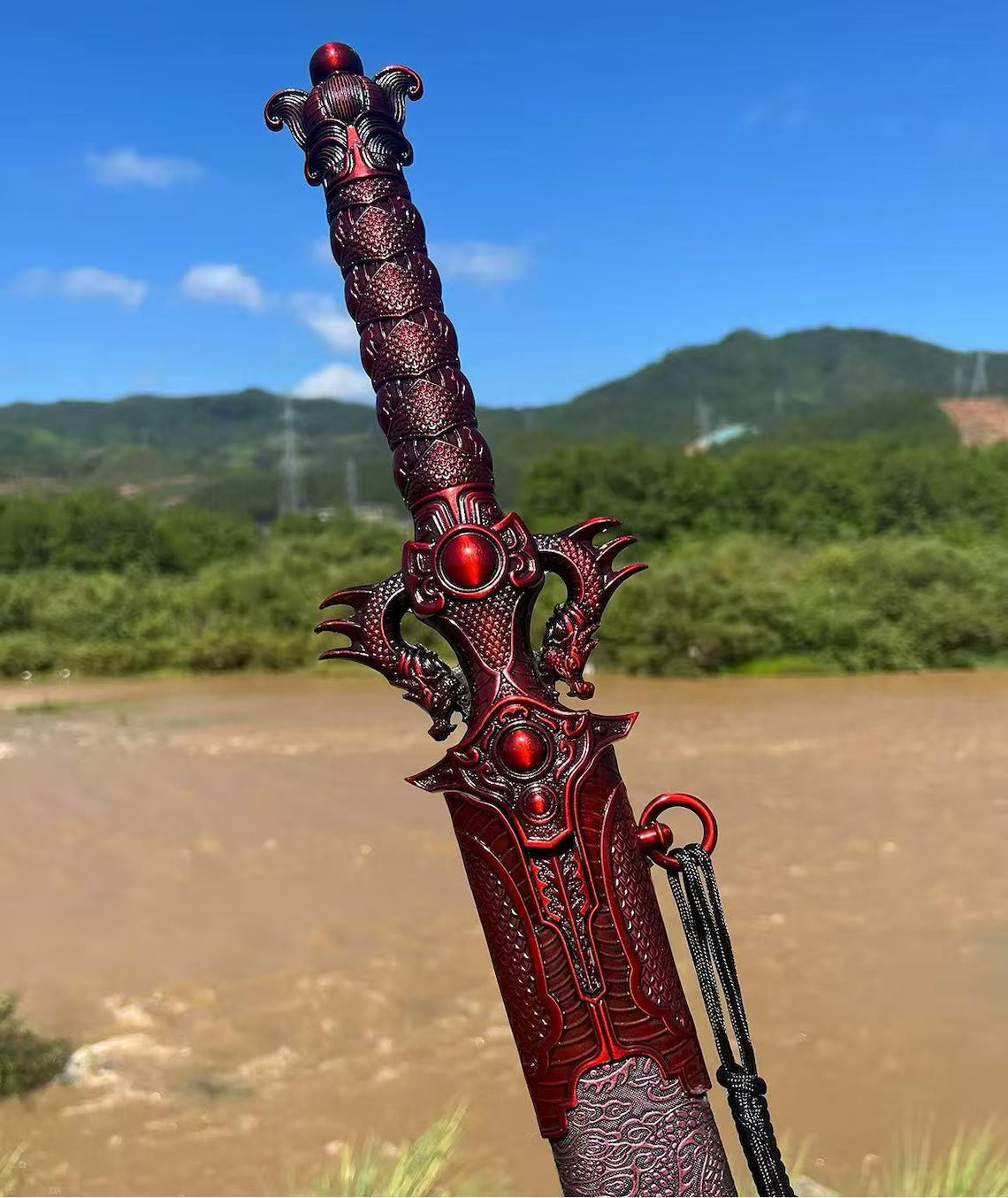 Handmade High Manganese Steel Sword | Hand Forged Collectible Blade for Collection & Display