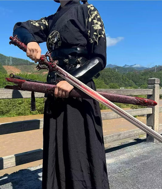 Handmade High Manganese Steel Sword | Hand Forged Collectible Blade for Collection & Display