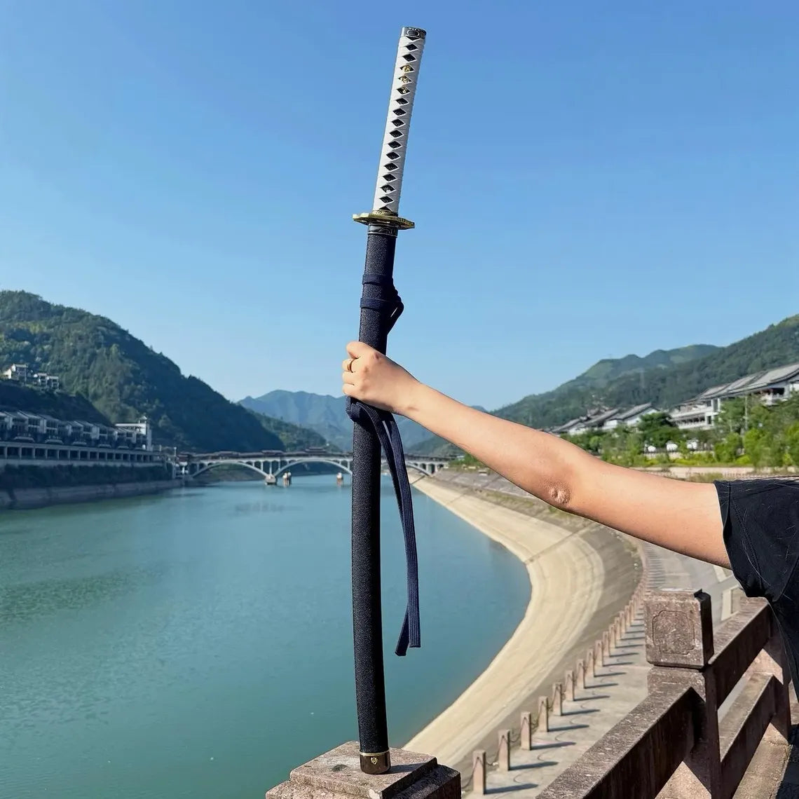 Hand-Forged High Manganese Steel Enma Katana | One Piece Zoro Sword Replica, Anime Cosplay Blade