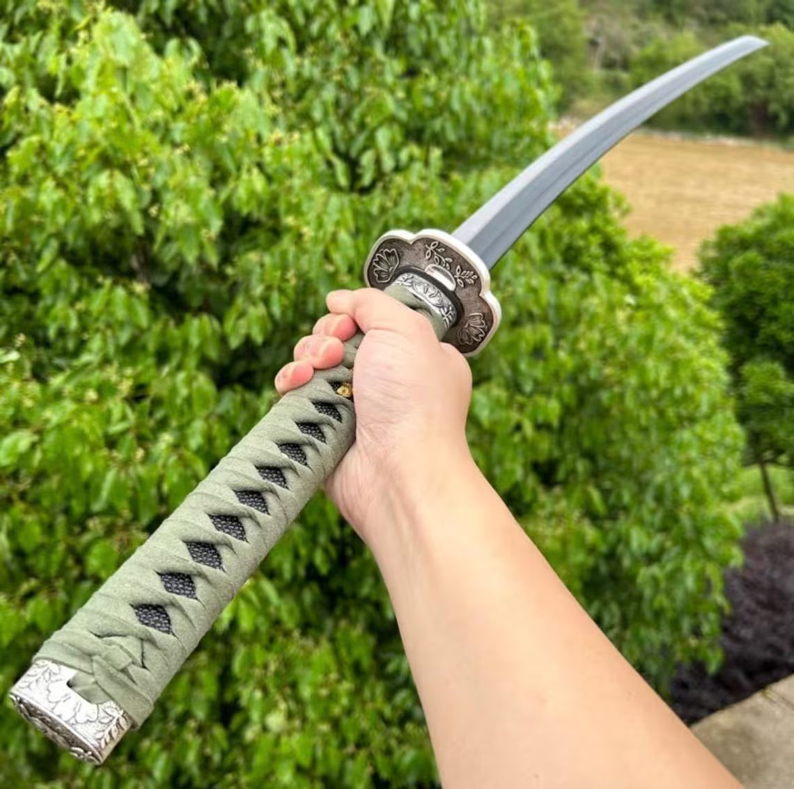 Handmade Sekiro Kusabimaru Katana, 1:1 Game Accurate Samurai Sword, Cosplay Collection