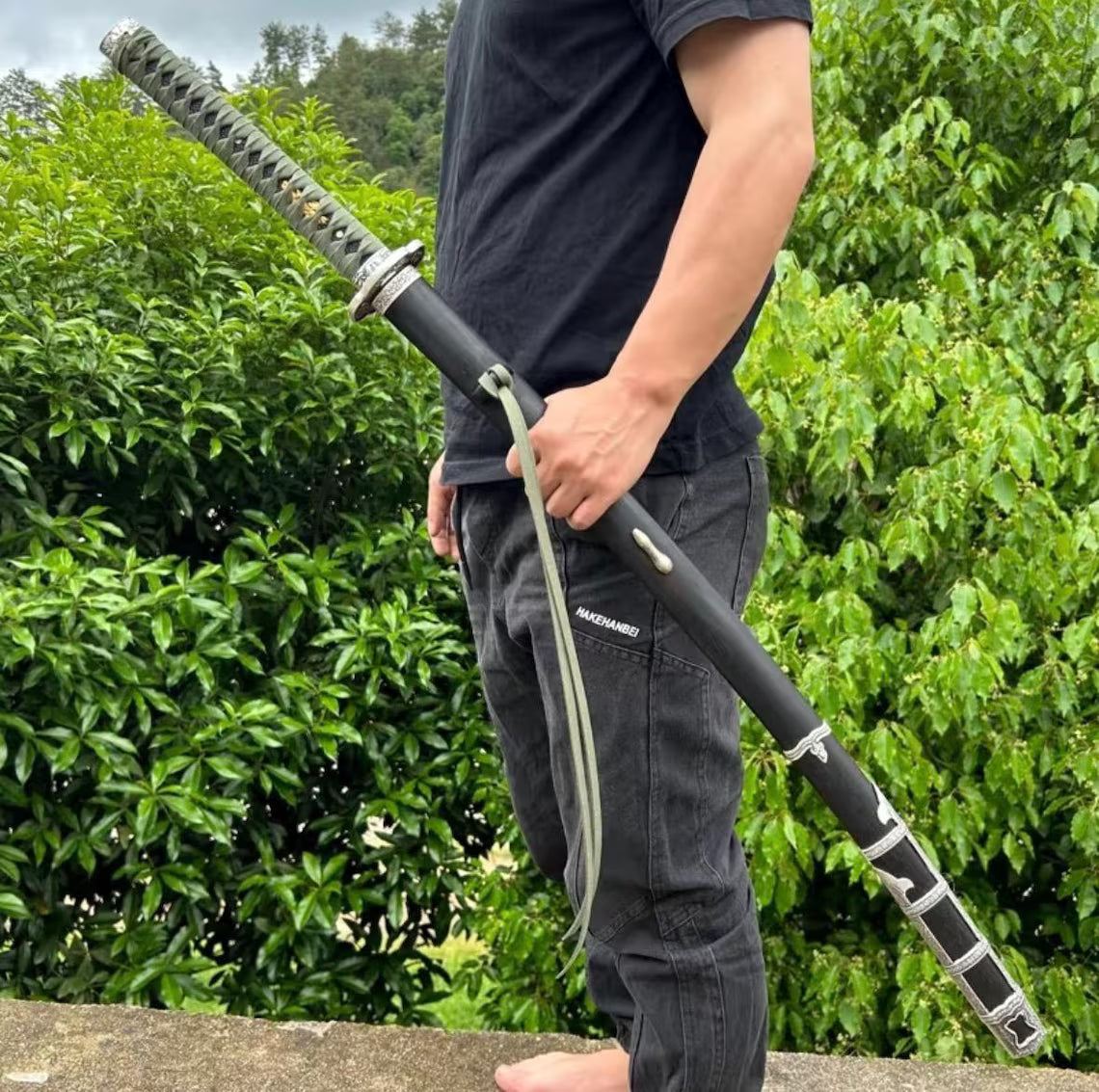 Handmade Sekiro Kusabimaru Katana, 1:1 Game Accurate Samurai Sword, Cosplay Collection