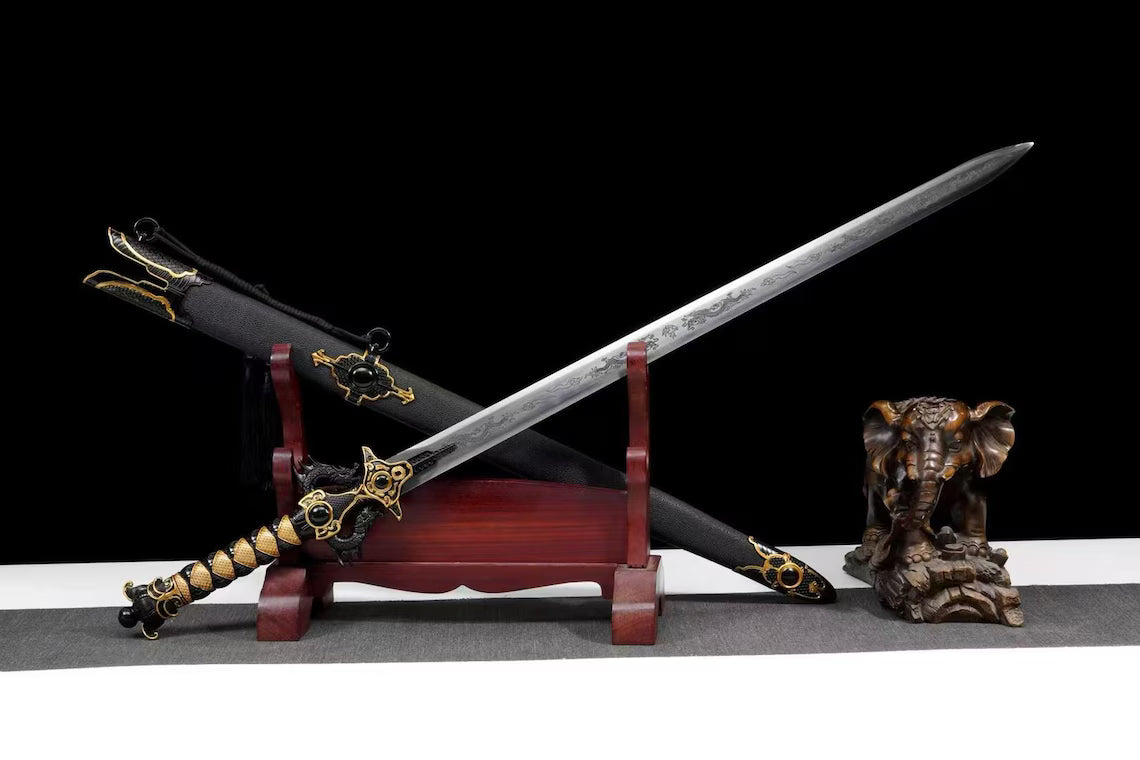 Handmade High Manganese Steel Sword | Hand Forged Collectible Blade for Collection & Display