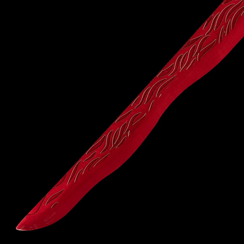 Handmade Rivers of Blood Replica Real - Elden Ring Sword, Hand Forged Full Tang High Manganese Steel Samurai Katana Sword, Cosplay Weapon
